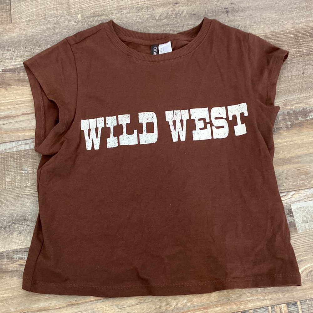 Divided baby tee size small